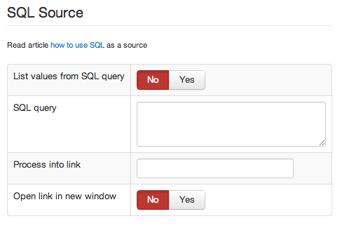 SQL Source